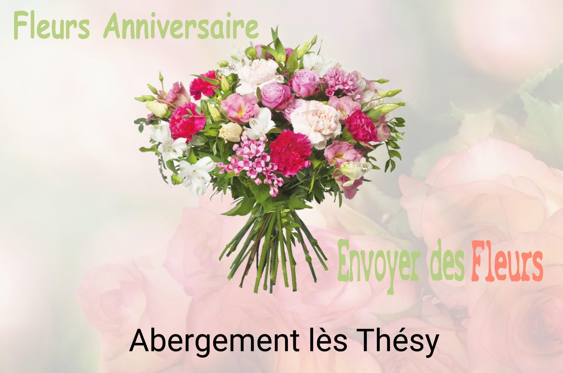 Bouquet de fleurs d’anniversaire livré à Abergement-lès-Thésy